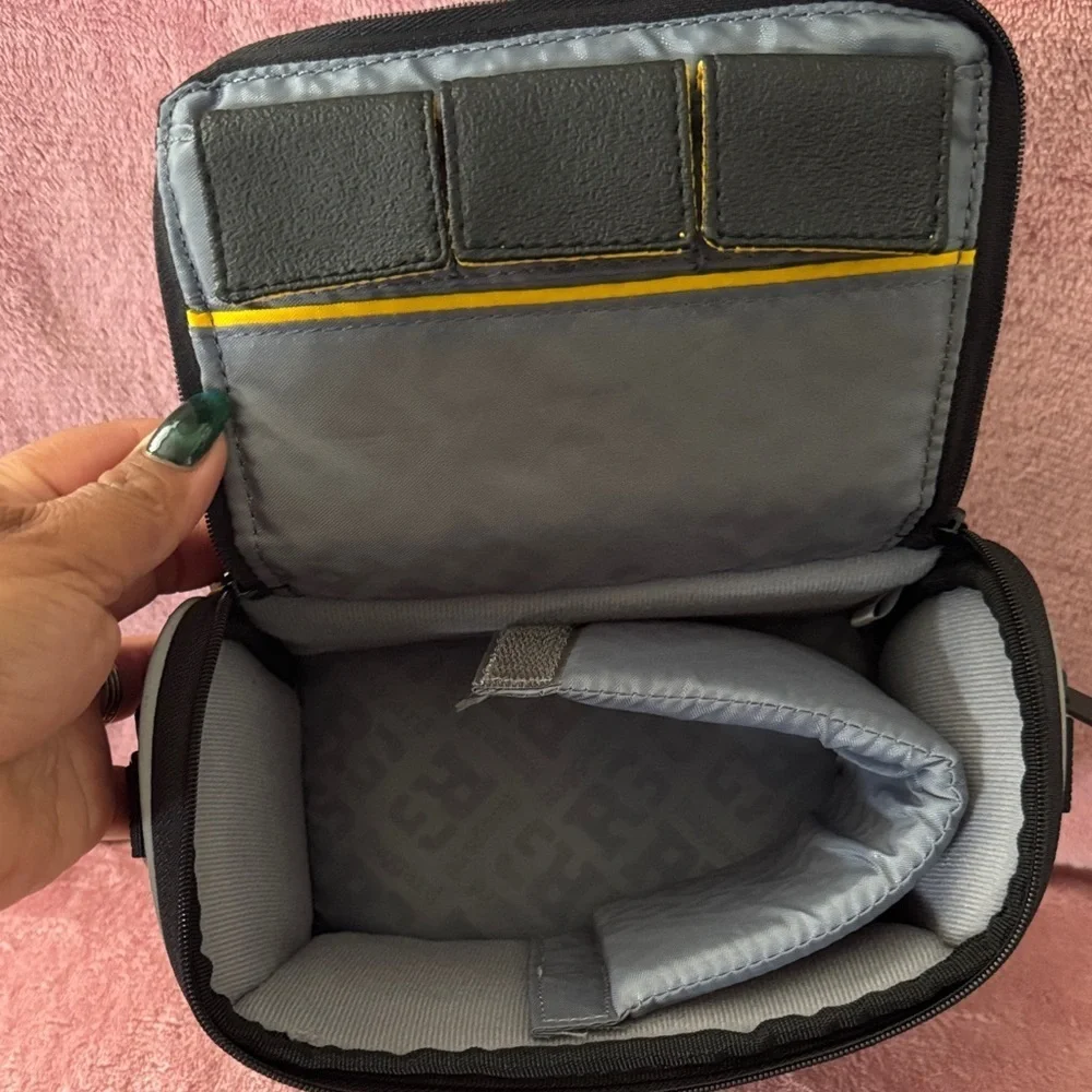 Black and Yellow Camera Bag